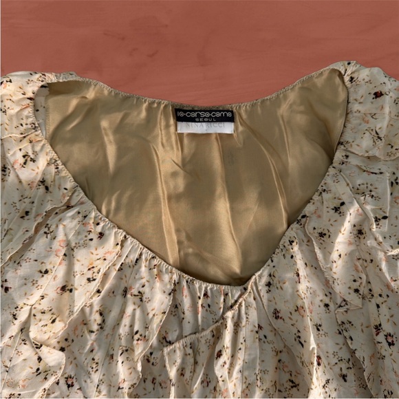 NINA RICCI RUFFLE DRESS - Picture 4 of 5